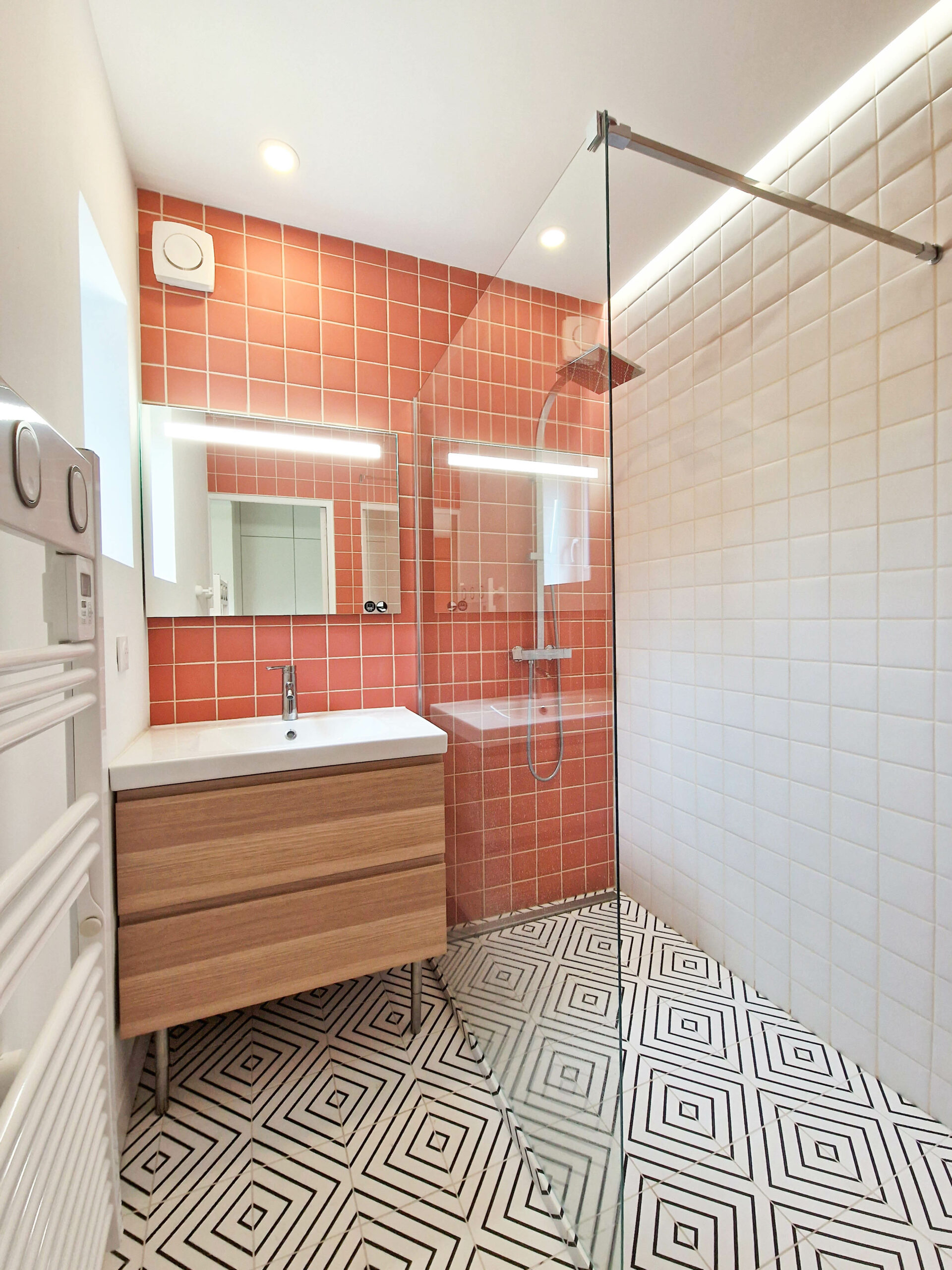 Aménagement et décoration d'une petite salle de bain