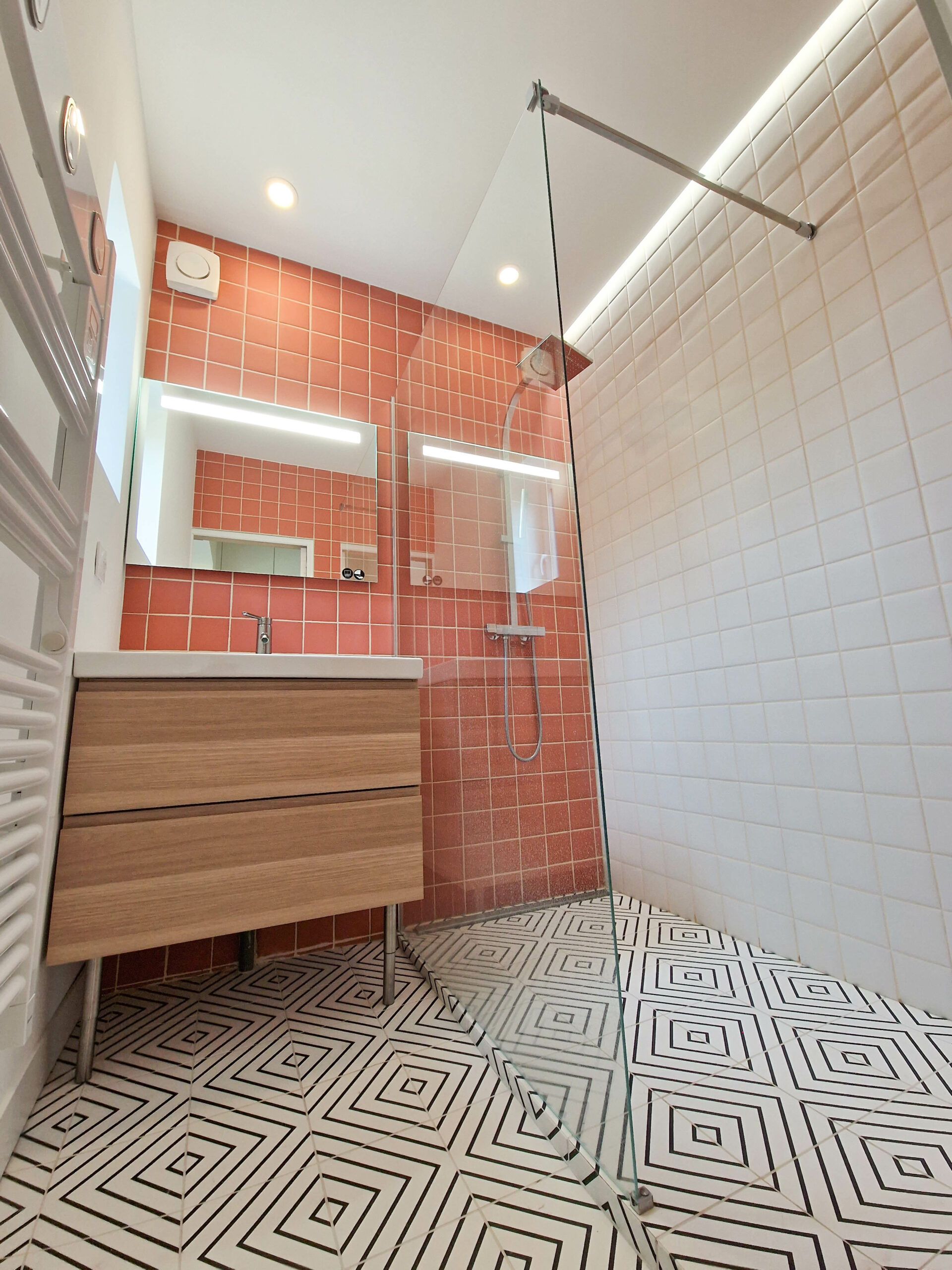 Aménagement et décoration d'une petite salle de bain