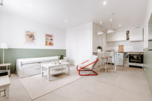 Rénovation studio locatif meublé aux Sables-d'Olonne
