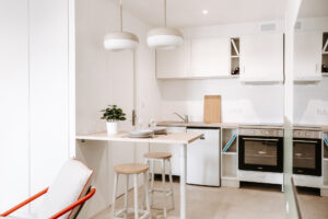 Rénovation studio locatif meublé aux Sables-d'Olonne