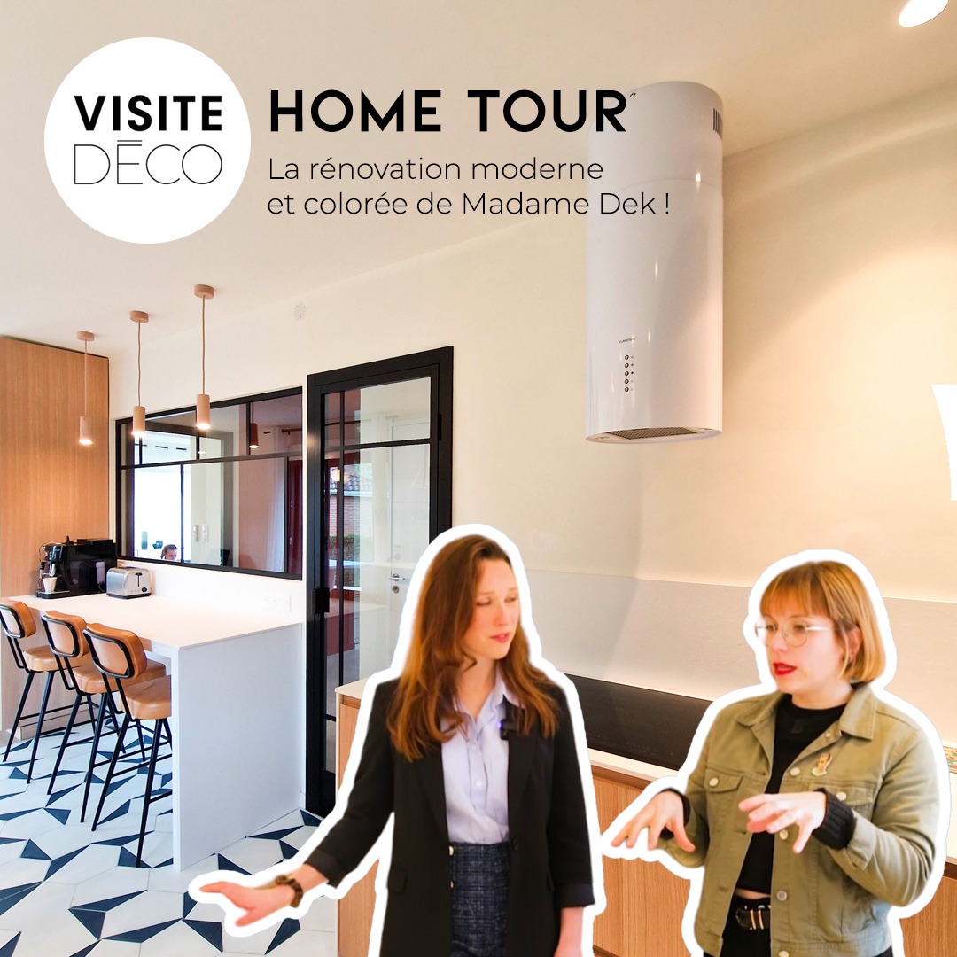 Visite déco - Home Tour d’un projet de rénovation intérieure à Lille présenté par Madame Dek